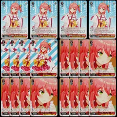 WS ホロライブ さくらみこ デッキパーツセット #miko_Art R 他 計20枚 ヴァイスシュヴァルツ ホロライブ