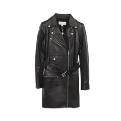 マイケルコース Michael Kors レザーモトドレス ライダースワンピース その他 ライダーズジャケット レディース 未使用のサムネイル