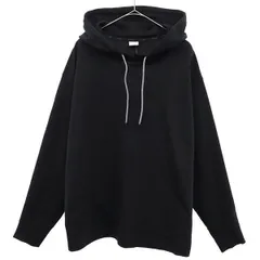 美品 PUMA プーマ 長袖 スウェットパーカー M ブラック プルオーバー レディース 古着