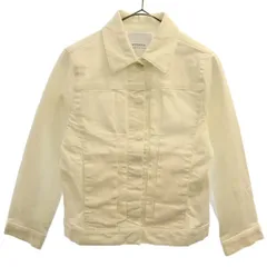 未使用 STUDIOUS ステュディオス デニムジャケット 0 ホワイト Gジャン ジージャン レディース 古着