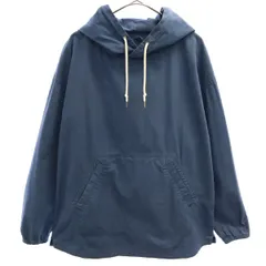 green label relaxing グリーンレーベルリラクシング フード ジャケット M ブルー メンズ 古着