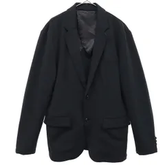 nano universe ナノユニバース テーラードジャケット M ブラック メンズ 古着