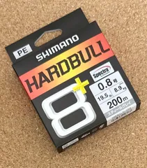 シマノ (SHIMANO) PEライン ハードブル 8+ 200m  スティールグレイ #ピットブル #PITBULLのサムネイル