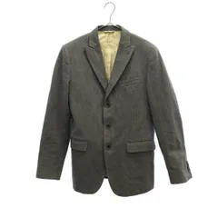 Banana Republic バナナリパブリック ウールブレンド 長袖 テーラードジャケット 36 グレー メンズ 古着