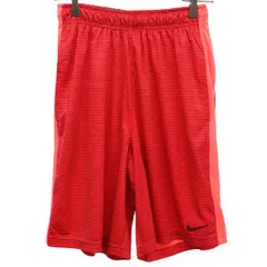 未使用 NIKE ナイキ ボーダー トレーニング ショートパンツ S オレンジ系 メンズ 古着