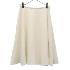 MACKINTOSH PHILOSOPHY マッキントッシュフィロソフィー 日本製 三陽商会 ミディ丈 スカート 36 ホワイト レディース 古着