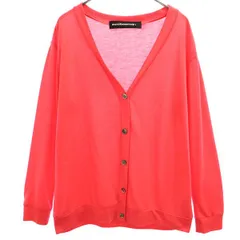 mercibeaucoup. メルシーボークー 長袖 カーディガン 1 ピンク レディース 古着