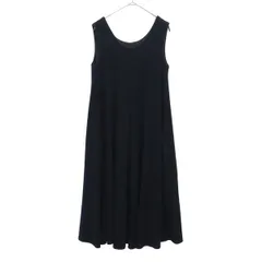 PLAIN PEOPLE プレインピープル ノースリーブ ロングワンピース 9 ネイビー レディース 古着