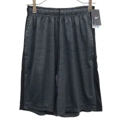 未使用 NIKE ナイキ ボーダー ショートパンツ S グレー系 メンズ 古着