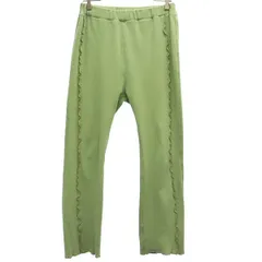 Ray Beams レイビームス ライン ライン リブ パンツ 1 グリーン レディース 古着