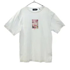 XLARGE エクストララージ プリント 半袖 Tシャツ M ホワイト クルーネック メンズ 古着