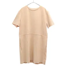 未使用 ZARA ザラ 半袖 ワンピース L ピンク レディース 古着