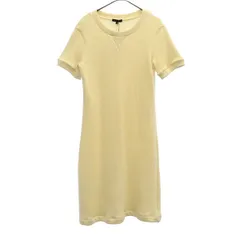 theory セオリー 未使用 半袖 スウェット ワンピース S ベージュ レディース 古着