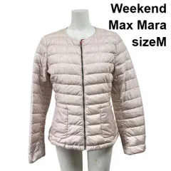 ■ マックスマーラ Weekend Max Mara ダウンジャケット リバーシブル 長袖 マーガレット柄 ピンク ダウン M 9号 レディース S5Y678のサムネイル
