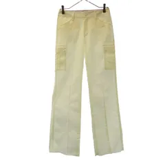 adidas アディダス ゴルフ ロングパンツ XS ホワイト ストレッチ レディース 古着