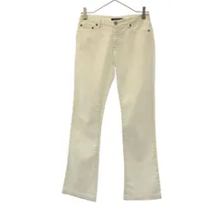 theory セオリー ブーツカットデニムパンツ X0 ホワイト ジーパン レディース 古着