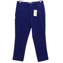 未使用 CASPER JOHN キャスパージョン スラックスパンツ M ブルー メンズ 古着のサムネイル