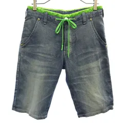 EDWIN エドウィン ジャージーズ デニムショートパンツ S ブルー メンズ 古着