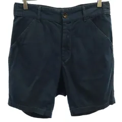 Johnbull ジョンブル 日本製 チノショートパンツ M ネイビー メンズ 古着のサムネイル