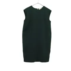 STUDIOUS ステュディオス 日本製 ノースリーブ ワンピース 0 グリーン レディース 古着