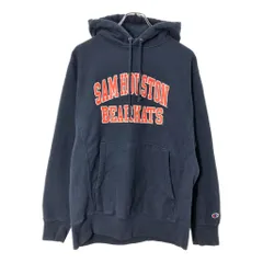 Champion チャンピオン PREMIUM REVERSE WEAVE プレミアムリバースウィーブ スウェットパーカー ネイビー(メンズ S)中古 古着 X1444
