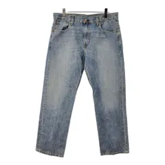 Levi's リーバイス 569 デニムパンツ インディゴブルー(メンズ W34 L32)中古 古着 X1455