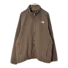 THE NORTH FACE ノースフェイス ソフトシェルジャケット アウトドア ブラウン( XL)中古 古着 X1448