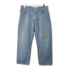 Levi's リーバイス 569 デニムパンツ インディゴブルー(メンズ W36 L32)中古 古着 X1480