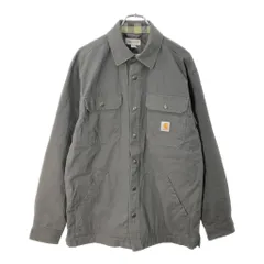 Carhartt カーハート  ワーク シャツジャケット グレー(メンズ M)中古 古着 X1491