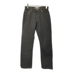 Levi's リーバイス 505 デニムパンツ ブラック(メンズ W30 L32)中古 古着 V9556