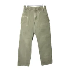 Carhartt カーハート ダック ペインターパンツ オリーブ(メンズ W30 L32)中古 古着 V9561