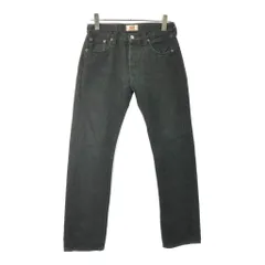 Levi's リーバイス 501 デニムパンツ ブラック(メンズ W30 L32)中古 古着 V9560