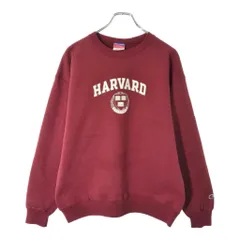 Champion チャンピオン AUTHENTIC オーセンティック HARVARD ハーバード スウェット カレッジ ワインレッド(メンズ M)中古 古着 V9566