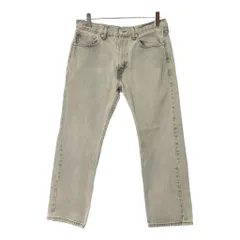 Levi's リーバイス 505 デニムパンツ グレー(メンズ W34 L29)中古 古着 V9620