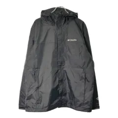 Columbia コロンビア OMNI-TECH マウンテンパーカー アウトドア ブラック(メンズ L)中古 古着 V9640