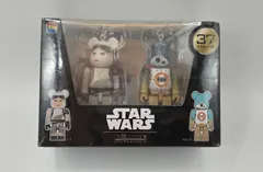 フィギュア　BE＠RBRIC-ベアブリック- 37.レイ＆BB-8 100% 2体セット 「Happyくじ STAR WARS BE＠RBRIC」 ペアボックス賞