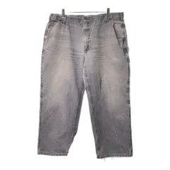 00年代 Carhartt カーハート ダック ペインターパンツ 大きいサイズ グレー(メンズ W42 L30)中古 古着 V9684
