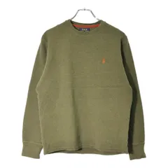 Polo by Ralph Lauren ポロ ラルフローレン 長袖サーマルＴシャツ オリーブ(メンズ M)中古 古着 V9629