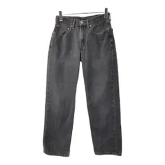 Levi's リーバイス 550 デニムパンツ ブラック(メンズ W31 L30)中古 古着 V9660