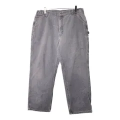 Carhartt カーハート ダック ペインターパンツ グレー(メンズ W41 L32)中古 古着 V9680