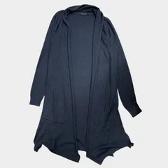 Tete Homme ロングカーディガン テットオム ネイビー カーディガン ガウン