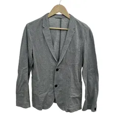 Burberry Black Label(バーバリーブラックレーベル) ジャケット サイズM メンズ - ライトグレー×ダークグレー 長袖/春/夏