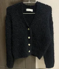 レディース クロップドカーディガン