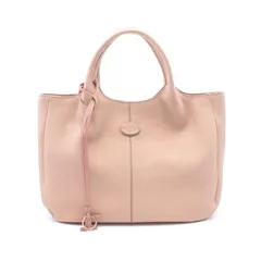 トッズ TOD'S トートバッグ ALH ピンクベージュ レザー トートバッグ レディース Used Aのサムネイル