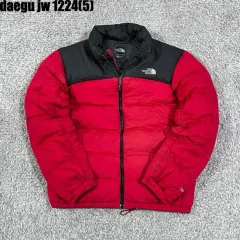 THE NORTH FACE ザノースフェイス 700 ダウン ジャケット レッド/ブラックM 1224