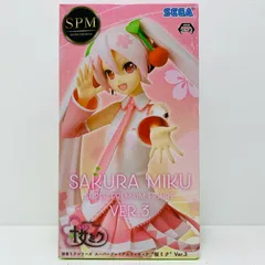 中古 桜ミクスーパープレミアムフィギュア”桜ミク”Ver.3「キャラクター・ボーカル・シリーズ01初音ミク」