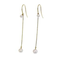 タサキ バロックパールピアス750YG【美品】 - メルカリ