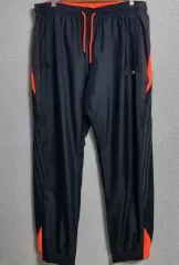 L ) アディダス ブラック ウーブンパンツ