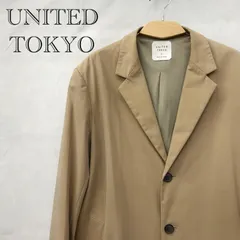 UNITED TOKYO ユナイテッドトウキョウ チェスターコート サイズ3 ベージュ メンズ ファッション
