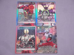 ユニオンアリーナ 仮面ライダー オーズ タジャドル コンボ プトティラ コンボ ファイズ ブラスターフォーム 仮面ライダー龍騎 まとめ 4枚セット 314